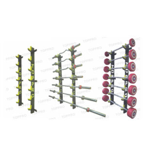 ROD STAND (WALL MOUNTED) PAIR (WITHOUT RODS) TP-RS-02