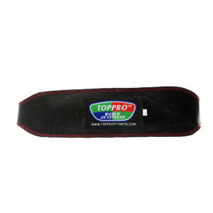 WEIGHT LIFTING BELT BLACK LEATHER WB-03